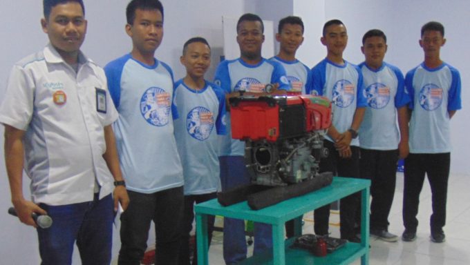 Training Mesin Diesel untuk Siswa SMKN 7 Takalar